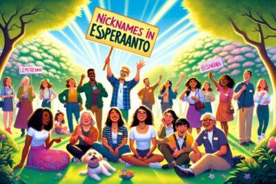 apodos en esperanto Nombres apodos y motes. qué son, tipos y ejemplos curiosos